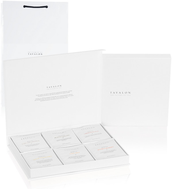 타바론 버라이어티 + 쇼핑백 T18 선물세트, 1세트, 티 18종