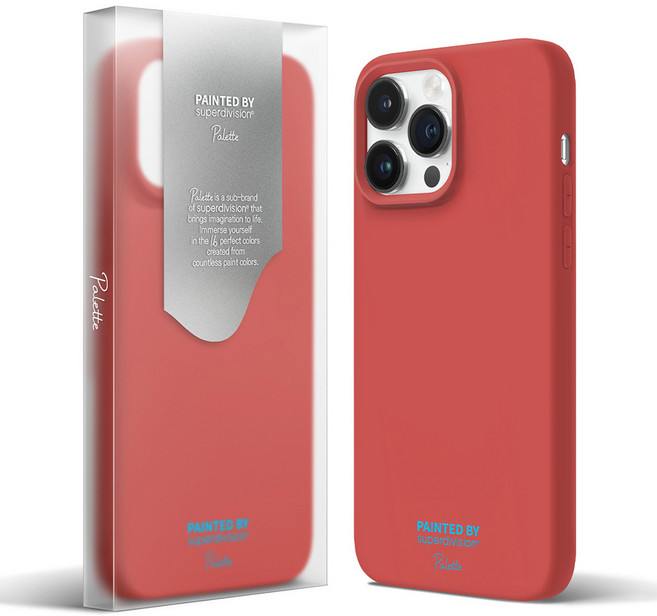 슈퍼디비전 팔레트 실리콘 휴대폰 케이스