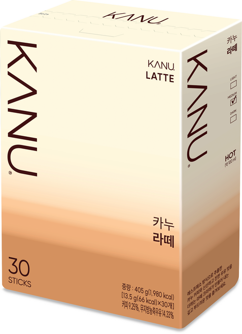 카누 라떼 스틱커피, 14g, 30개입, 1개