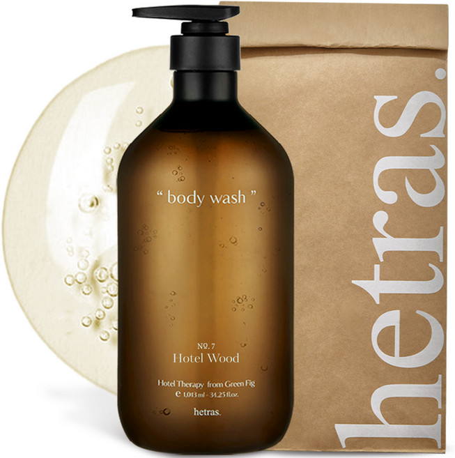 헤트라스 호텔 테라피 대용량 바디워시 호텔우드, 1.013L, 1개