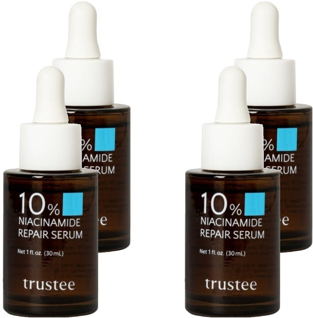 TRUSTEE BIOMED 珍信賴生醫 10%菸鹼醯胺修護解方精華, 30ml, 4瓶