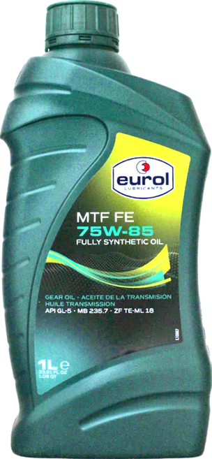 eurol 曜樂 MTF 全合成手排油 齒輪油 防滑差速器 1L, 75W-85, 1瓶