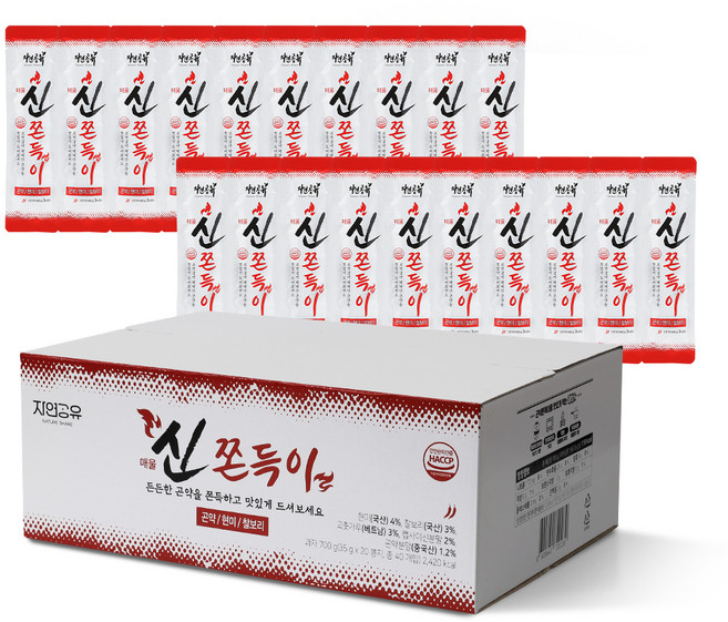 자연공유 매울신 쫀득이, 700g, 1개