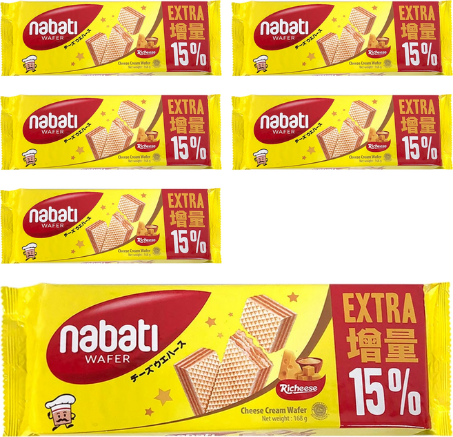 nabati 起司威化餅, 168g, 6包