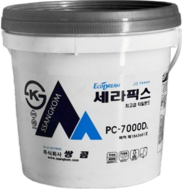 쌍곰 세라픽스 PC 7000D 타일본드 4KG, 1개