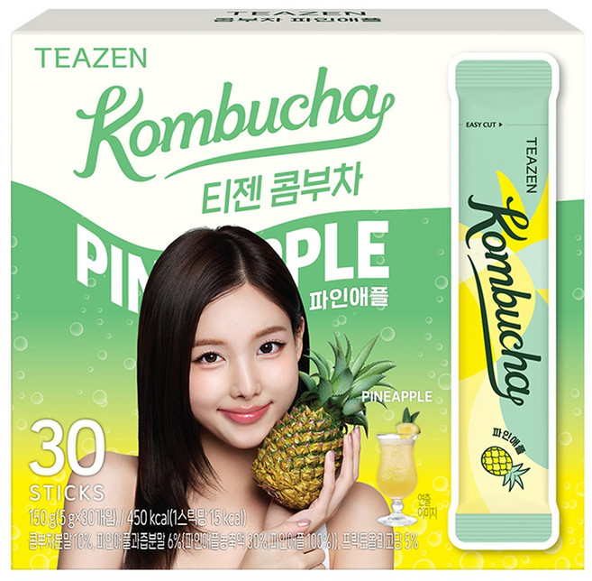 티젠 파인애플 콤부차, 5g, 30개입, 1개