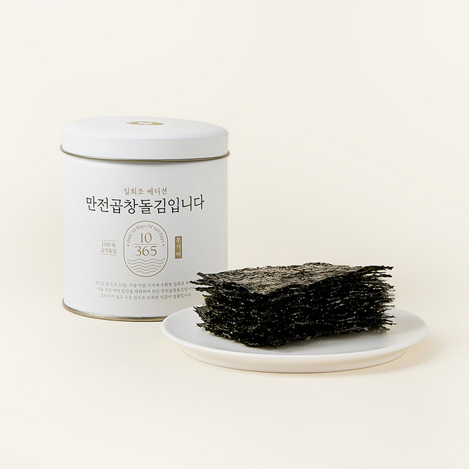 만전김 만전곱창돌김입니다, 22g, 1개