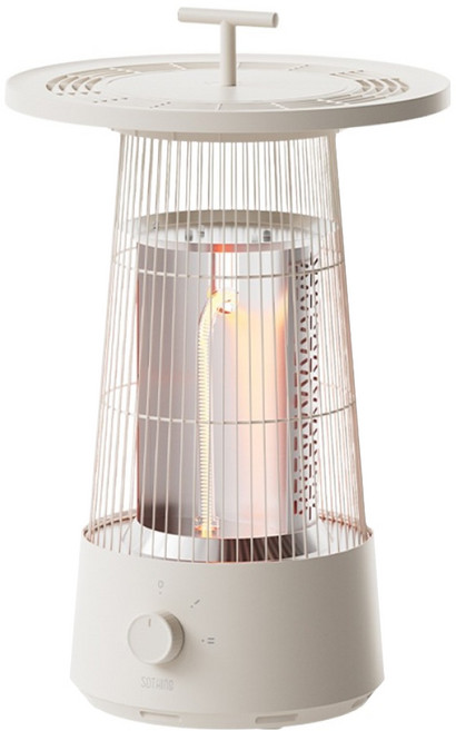 SOTHING 向物 碳素電暖器 圓桌, 杏色, DSHJ-S-2325A