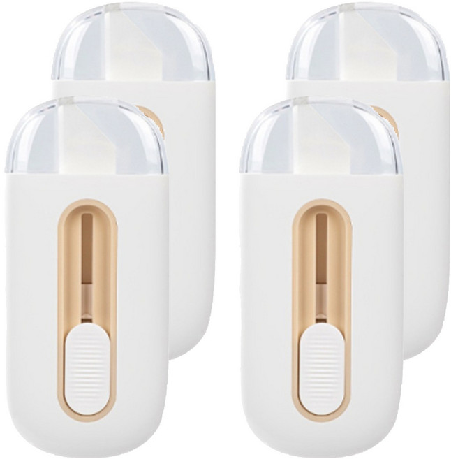 델리 포켓 세라믹 안전컷터 TD262, 화이트, 4개