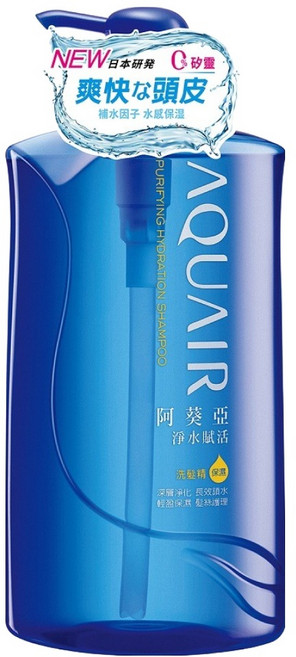 AQUAIR 阿葵亞 淨水賦活洗髮精 保濕型, 1L, 1瓶