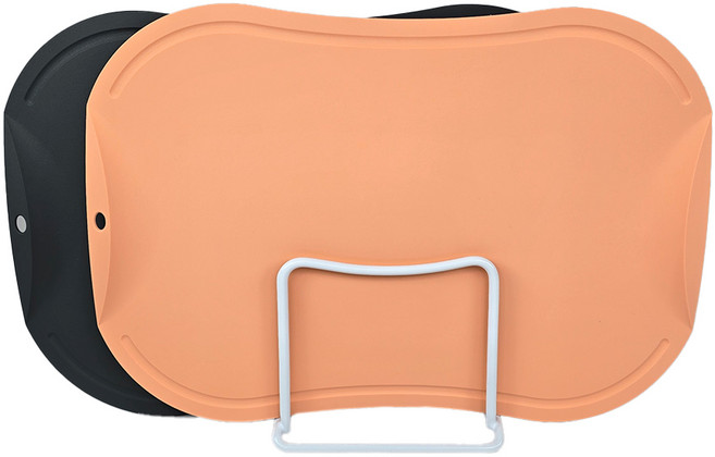 도블레 도마세트, 1세트, 도마 대 차콜 + 살구 + 스틸거치대