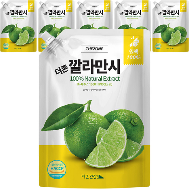 더존건강 깔라만시 원액, 1L, 6개