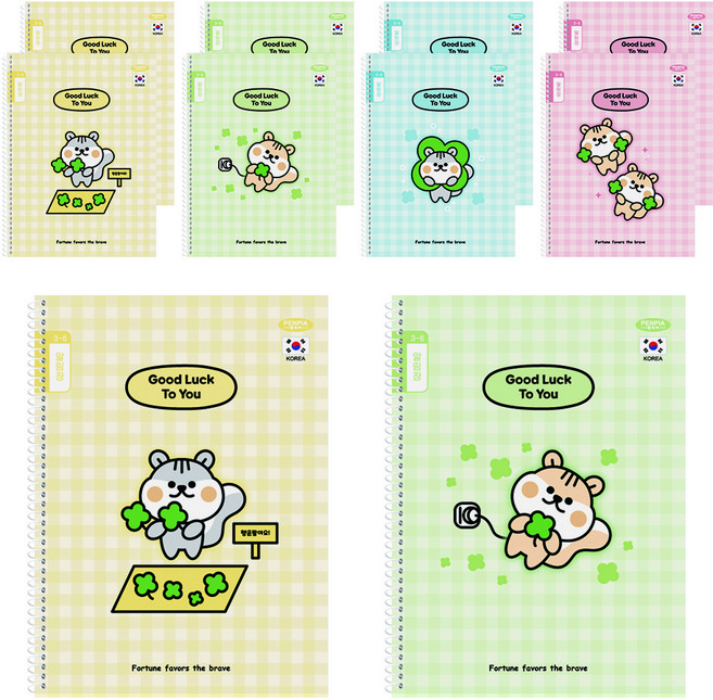 펜피아 1 000 초등 스프링노트 3-6 알림장 공용, 랜덤발송, 10개