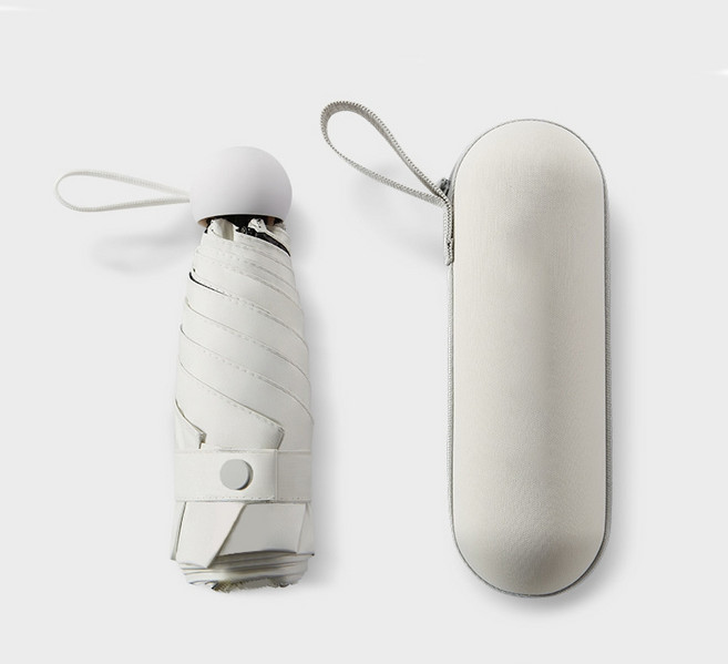 제로링꾸 초경량 3단 캡슐 우산