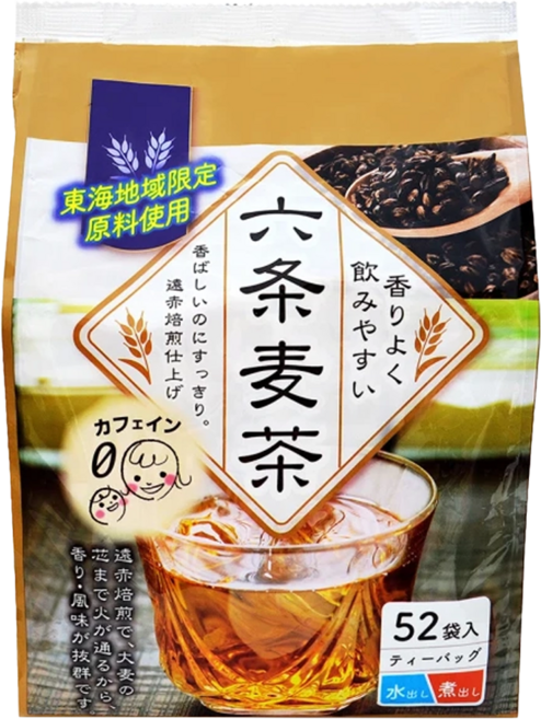 福玉 六條麥茶, 1袋, 52包, 7g