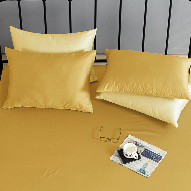 퓨어리 지퍼형 순면 양면 베개커버 2p