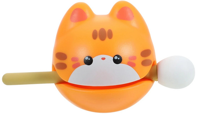 優思居 解壓木魚擺件 打工人專用, 顏色隨機, 1個