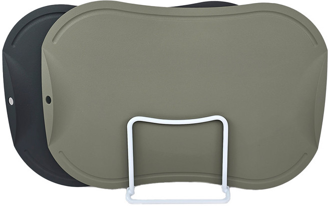 도블레 도마세트, 1세트, 도마 대 차콜 + 카키 + 스틸거치대