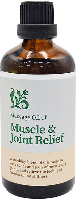 JUST HERB 香草集 活絡舒緩按摩油, 100ml, 1瓶