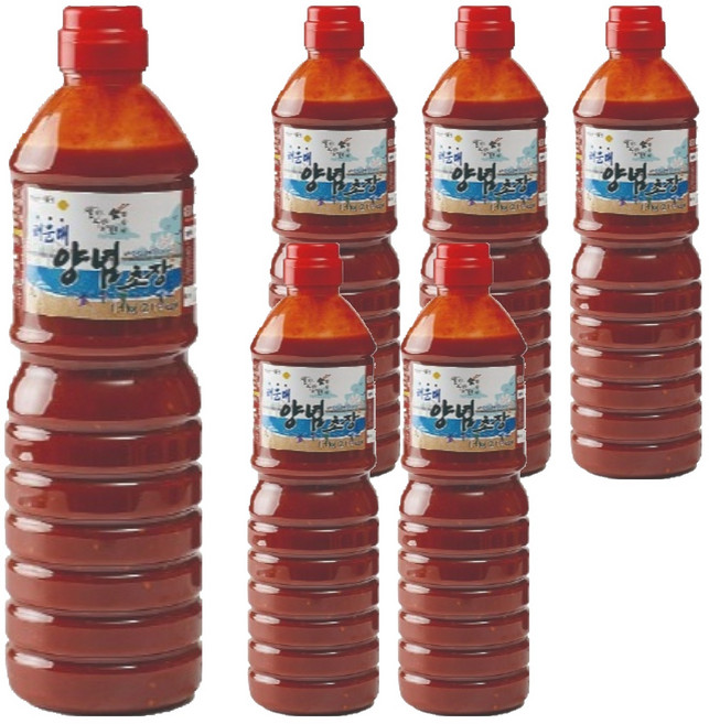 잘식비 양념초장, 1.1kg, 6개