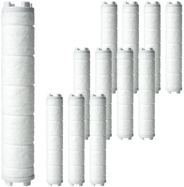 대림바스 디클린 주방 수전 교체용 멀티필터, 12개, 무향