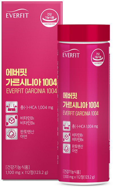 에버핏 가르시니아 1004 123.2g, 1개, 112정
