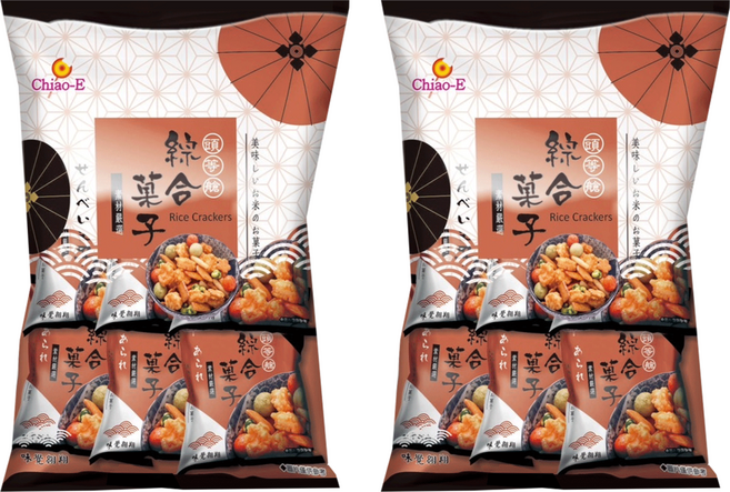 Chiao-E 巧益 頭等艙綜合豆果子, 144g, 2袋