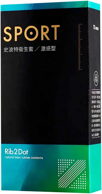 SPORT 史波特 激感型衛生套保險套, 12入, 1盒