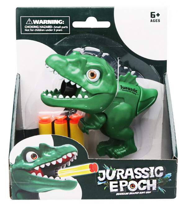 love color 樂彩森林 造型軟彈槍, 綠暴龍, 1個