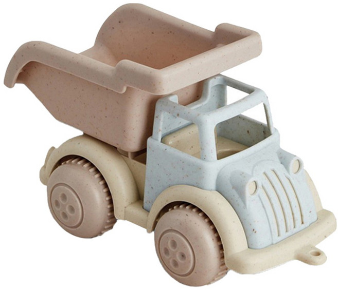 VIKINGTOYS 維京玩具 翻斗運砂車, 莫蘭迪色系, 1入