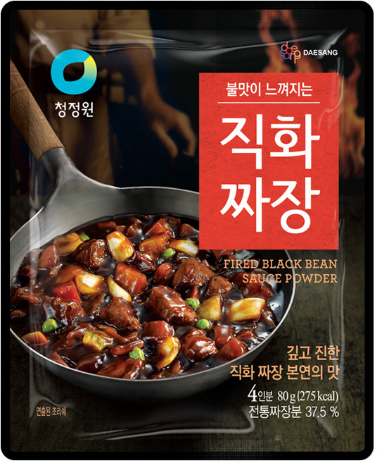 청정원 직화짜장 분말, 80g, 1개