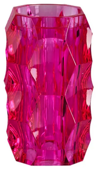 WellHike 玩客 Goal Zero水晶玲瓏燈罩 直徑6 x 8.5cm 115g, 玫紅色, 1個