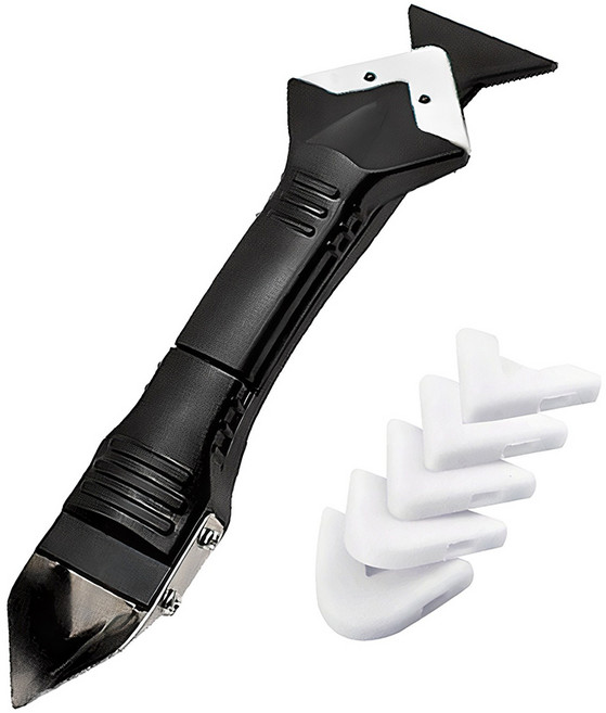 바벨롭 실리콘 제거기 스크래퍼 3in1 세트 01 스틸, 1세트