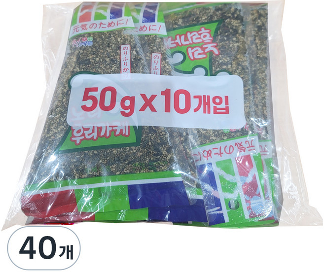 천혜식품 노리 후리가케, 50g, 40개