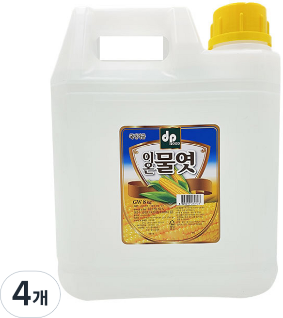 두포 뚜레반 이온 고당도물엿, 4개, 8kg