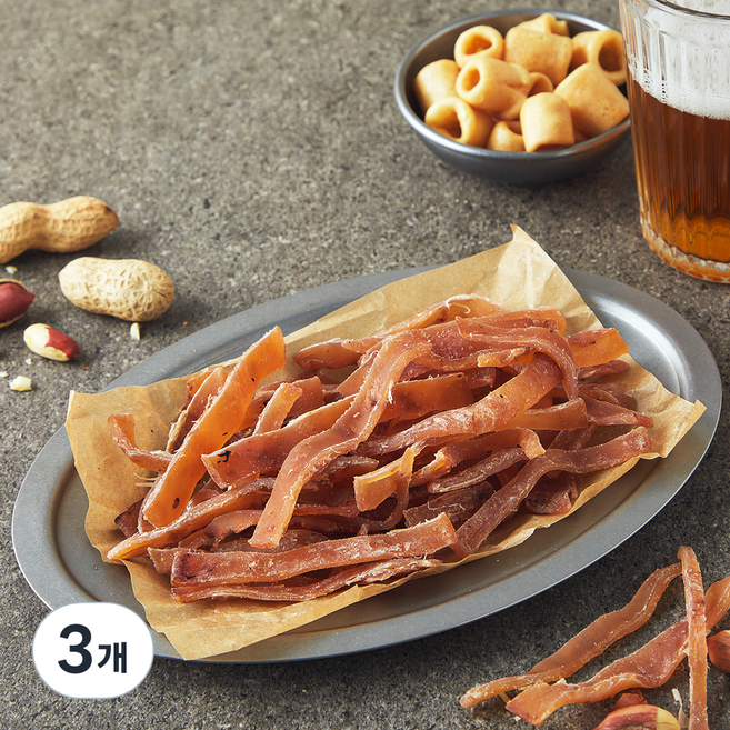 리프레쉬 명품 쫀득이 오징어, 3개, 60g