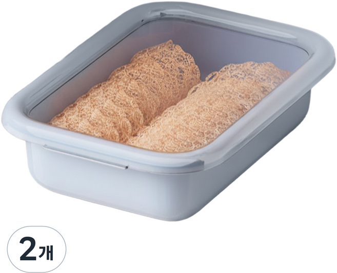 조인메이드 도파민 양말 속옷 보관함, 블루, 2개