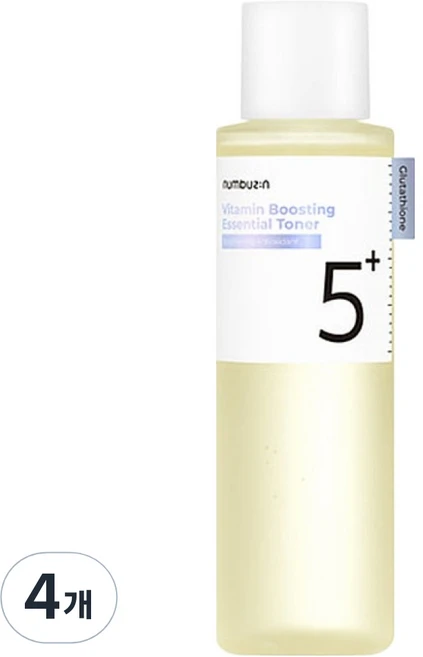 넘버즈인 5번 글루타치온씨 비타수액 에센셜 토너, 200ml, 4개 - 쿠팡