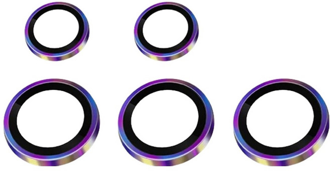 HODA 好貼 手機 鏡頭 保護貼 三星 S24 Ultra 0.27mm 藍寶石 9H 燒鈦色 5顆 安裝工具包
