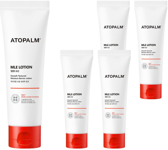 ATOPALM 愛多康 MLE溫和護理乳液, 120ml, 5條