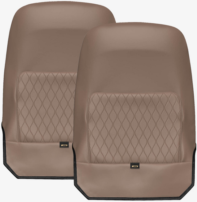 아임반 그랜저 GN7 시트백커버 킥매트 2p, 1개, 인디고브라운