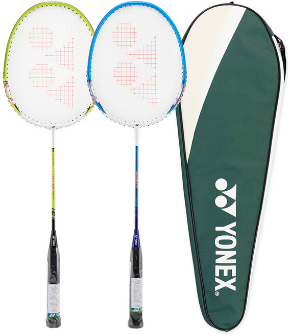 요넥스 배드민턴 라켓 2p + 케이스 랜덤발송, B6500I, 1세트