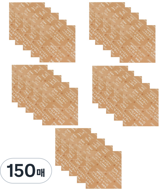 시트형 실리카겔 식품 건조제 본품 사각, 1.5g, 150개