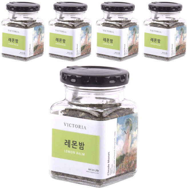 CLAYTON TEA 檸檬香蜂草香草茶, 22g, 5個, 1入