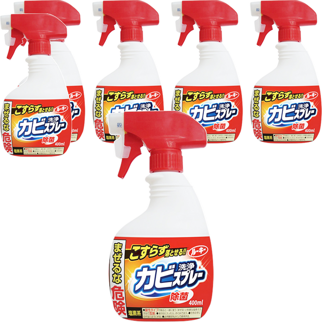 第一石鹼 Rookie 浴室除霉噴霧, 400ml, 6瓶