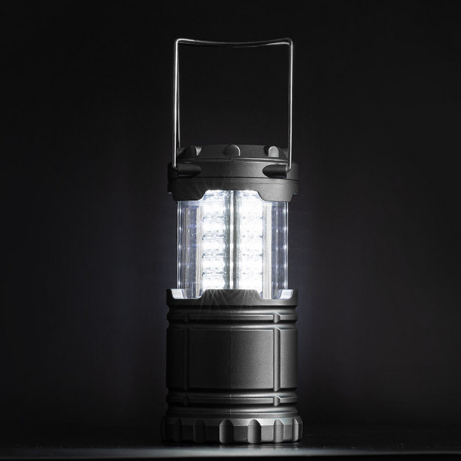 로티캠프 30LED 슬라이드 랜턴, 실버, 1개