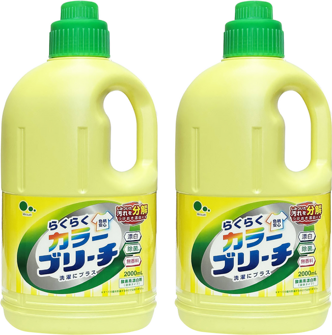 Mitsuei 酵素去污漂白劑 彩色衣物專用, 2L, 2桶