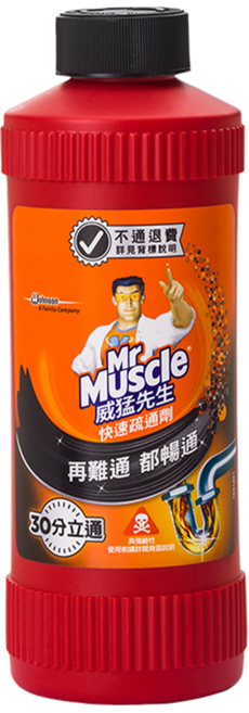 Mr Muscle 威猛先生 快速疏通劑, 500ml, 1瓶