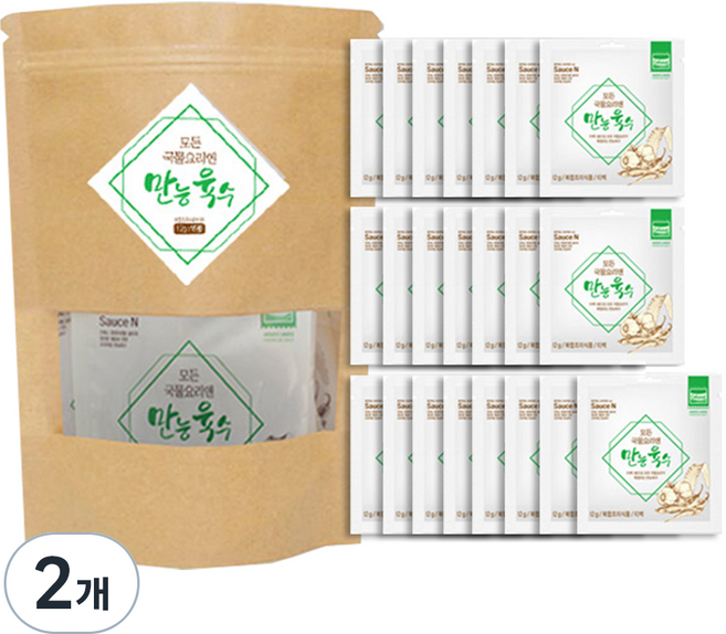 소스앤 만능육수, 264g, 2개