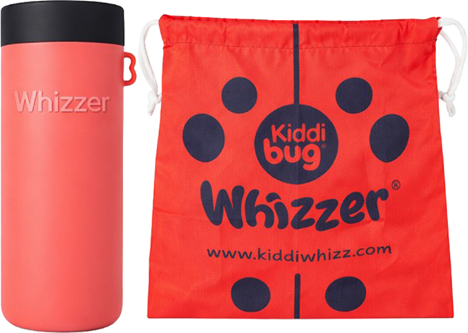 英國 Whizzer 隨行小便壺 250ml 附收納袋, 小金龜, 1個